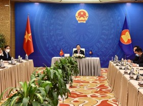 Image: PM receives diplomats attending East Asia Summit