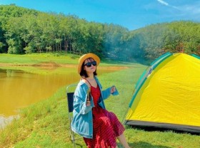 Image: The excellent camping spots in Hue make the young people of the ancient capital restless