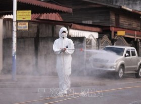 Image: Laos concerned about widespread infection risk of COVID-19 pandemic