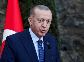 Image: Turkey to expel US envoy and nine others, Erdogan says