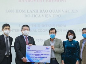 Image: JICA Provides Vietnam with Cold Chain Equipment