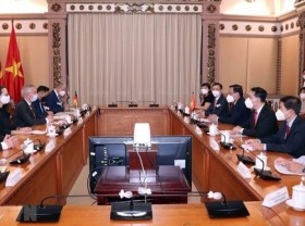 Image: Ho Chi Minh City hopes to receive support from Frankfurt in urban development