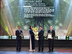 Image: Nhan Dan reporters win eight prizes at National External Information Service Awards