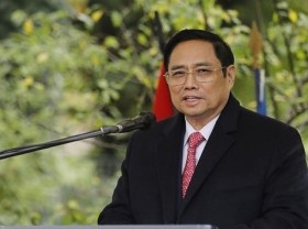 Image: PM Pham Minh Chinh arrives in Hanoi, concluding Europe working trip