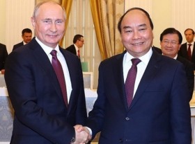 Image: President Nguyen Xuan Phuc hopes for advanced Vietnam-Russia relationship
