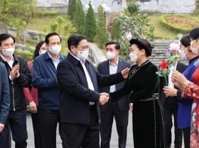 Image: Prime Minister joins National Great Unity Festival in Cao Bang