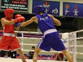 Image: Bac Ninh hosts national boxing championships 2021