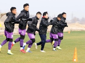 Image: Vietnam practice penalty kicks, aiming for direct ticket to U23 Asian Cup
