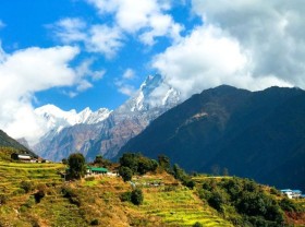 Image: Brilliant colours of autumn in Nepal