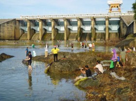 Image: Rushing to hunt ‘terrible’ fish at Tri An hydroelectric dam