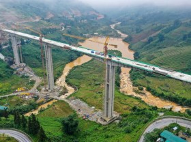Image: The viaduct with the tallest pier in Vietnam is about to be completed