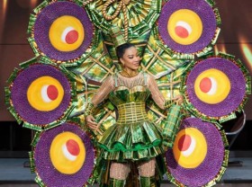 Image: Vietnam beauty to hit Miss Universe 2021 stage with rice cake costume