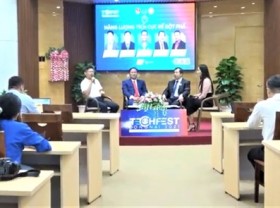 Image: Talkshow 'Positive energy for breakthrough' at Techfest Dong Nai 2021