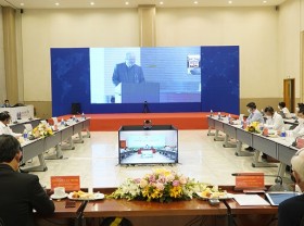 Image: Webinar held to promote US investment in Binh Duong