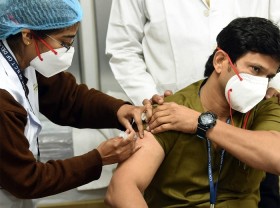 Image: India boosts arsenal against COVID-19 with Merck pill, two more vaccines