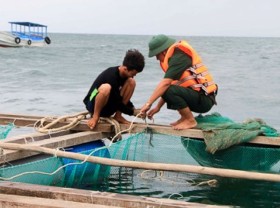 Image: Localities asked to cope with Typhoon Rai and soon restore production