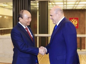 Image: President Nguyen Xuan Phuc meets Russian Prime Minister