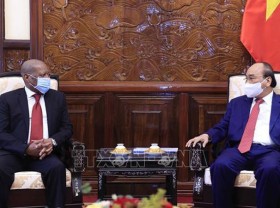 Image: Vietnam, South Africa well coordinate at multilateral forums: President