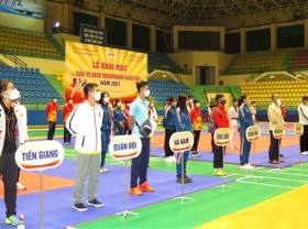 Image: National Taekwondo Championship 2021 opens in Thua Thien-Hue
