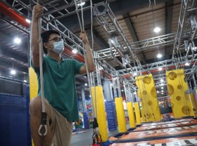 Image: Bounce the day away at Ho Chi Minh City’s indoor trampoline park