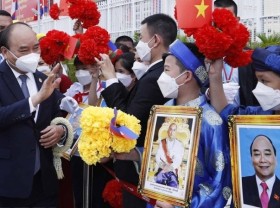 Image: President concludes State visit to Cambodia