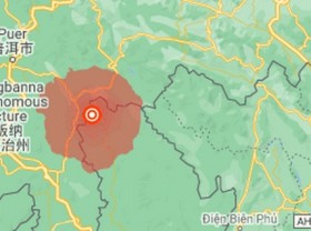 Image: Strong earthquake jolts Laos