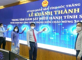 Image: Soc Trang Provincial Operation and Supervision Centre launched