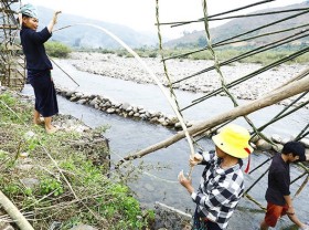 Image: Unique bamboo waterwheels in Lai Chau