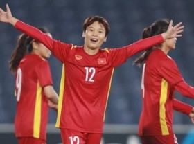 Image: Forward Pham Hai Yen determined to realise World Cup dream
