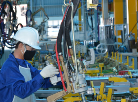 Image: Hanoi’s key industrial exports increase despite pandemic