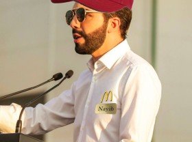 Image: El Salvador President Dropped a Picture Wearing McDonald’s Uniform After Purchasing $15 Million In BTC Couple Days Earlier