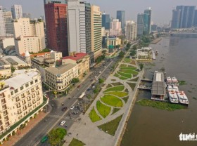 Image: Ho Chi Minh City’s downtown park attracts residents after renovation