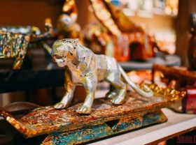Image: Artisan creates 2022 tiger sculptures to welcome New Year 2022