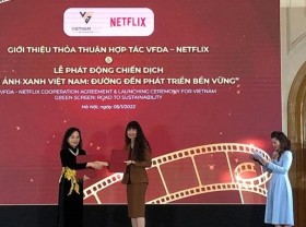 Image: VFDA and Netflix sign MoU on developing sustainable green cinema