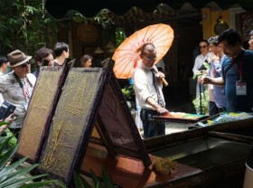 Image: The founder of the Vietnamese art of Truc Chi
