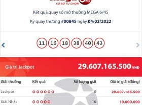 Image: Vietlott Mega outcomes 6/45: Who’s the ‘big’ who gained an enormous Jackpot of practically VND 29 billion?