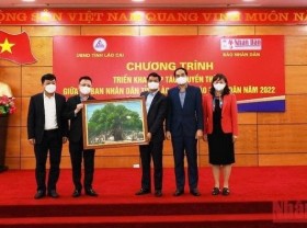 Image: Lao Cai Province and Nhan Dan Newspaper enhance cooperation in communications