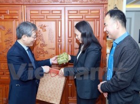 Image: Lunar New Year greetings extended to Vietnamese expats in RoK, Venezuela