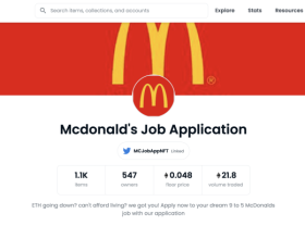 Image: Mcdonald’s Job Purposes Have Been Turned Into NFT And Bought Over $50,000 On OpenSea