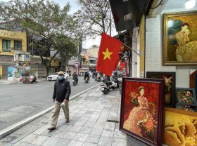 Image: Hanoi Old Quarter on the last day of the year
