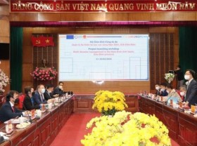 Image: Dien Bien launches project to manage Nam Rom River Basin disasters