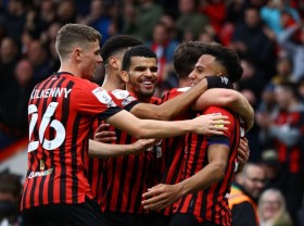 Image: Feedback Swansea vs Bournemouth (2h45 February 23, 2022) spherical 34 English First Division: The away group confirms its place