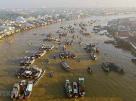 Image: Tourism surges in Tet in Mekong Delta