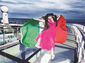 Image: Vietnamese supermodel to transform cruise ship into ocean catwalk