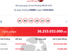 Image: Vietlott Mega Outcomes 6/45: Discovered a large who received a Jackpot of VND 36 billion