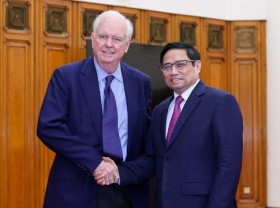 Image: PM hosts director of Harvard University's Vietnam Programme