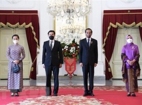 Image: Vietnamese Ambassador presents credentials to Indonesian President