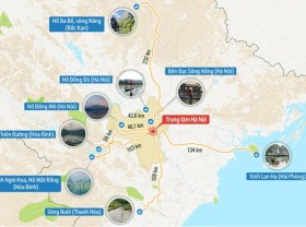 Image: 8 SUP paddling spots near Hanoi