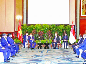 Image: Singapore, Vietnam discuss joint action to enter European markets