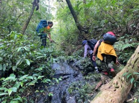 Image: Conquering the top of Kon Ka Kinh￼